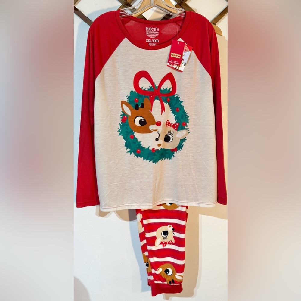 Jammies For Your Families® Rudolph The Red-Nosed Reindeer Pajama Top & Bottoms